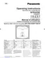Preview: Operating Instructions