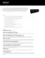 Preview: Specifications