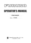 Preview: Operator's Manual