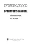 Preview: Operator's Manual