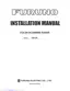 Preview: Installation Manual
