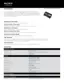 Preview: Specifications