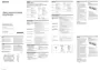 Preview: Operating Instructions