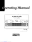 Preview: Operating Manual