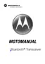 Preview: Motomanual