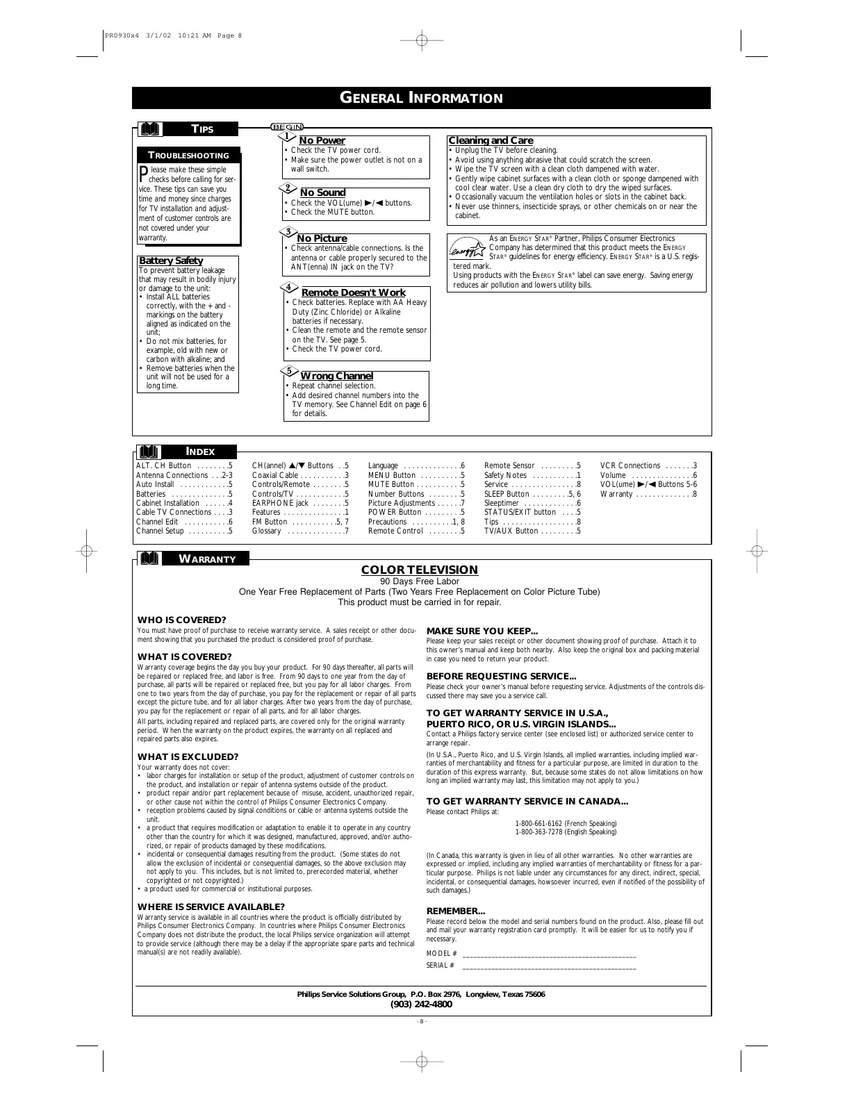 Page #8 background image