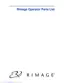 Preview: Operator-Parts List Manual