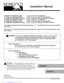 Preview: Installation Manual