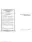 Preview: Use & Care Manual