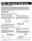 Preview: Quick Reference