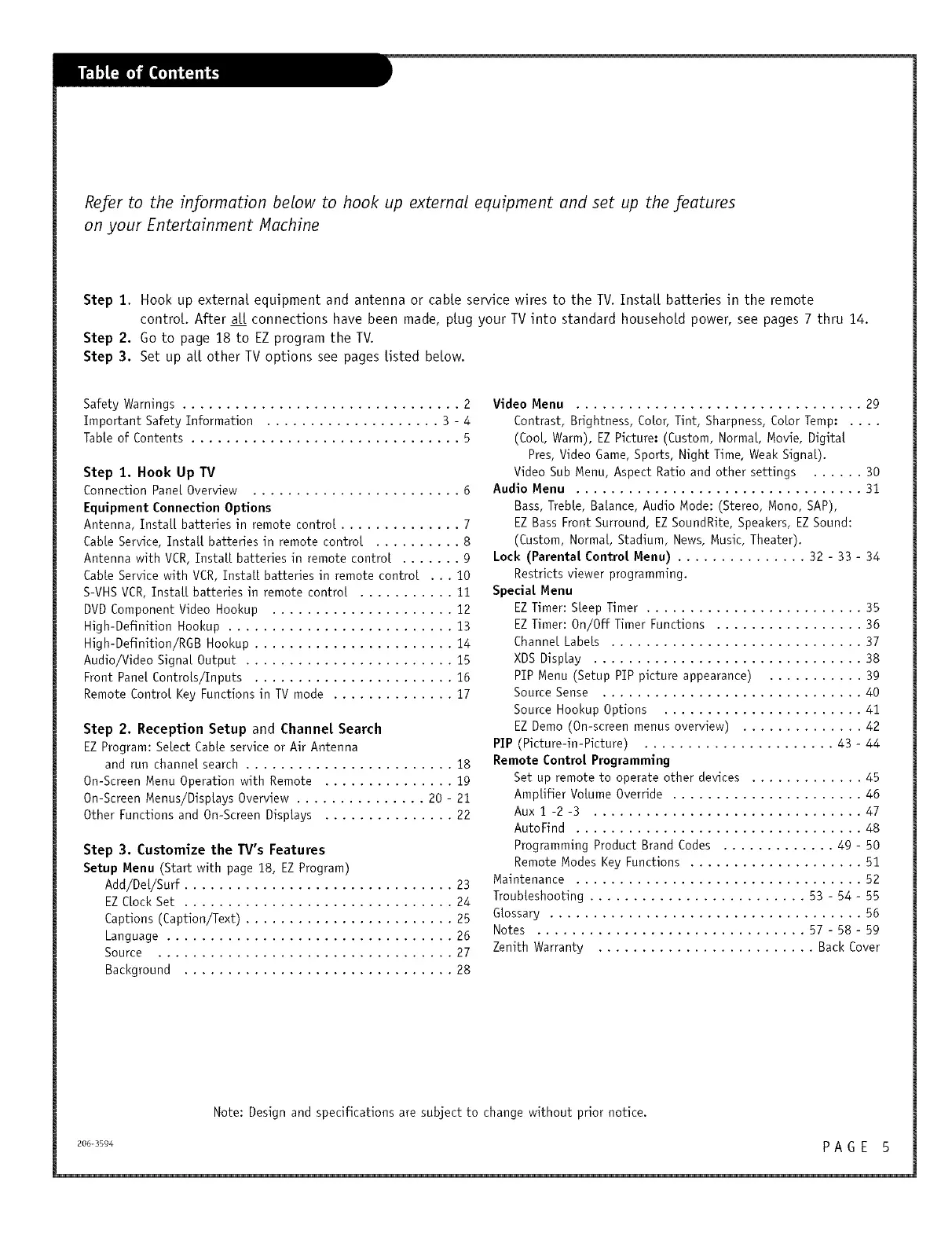 Page #5 background image