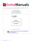 Preview: Installation, Operating & Service Manual