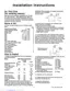 Preview: Installation Instructions