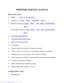 Preview: Service Manual