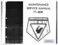 Preview: Maintenance Service Manual