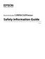 Preview: Safety Information Guide