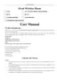 Preview: User Manual