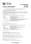 Preview: Supplement Instruction Manual