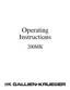 Preview: Operating Instructions