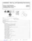 Preview: Installation, Start-Up, And Operating Instructions