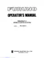 Preview: Operator's Manual