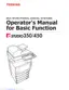 Preview: Operator's Manual