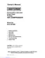 Preview: Owner's Manual