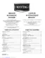 Preview: Use & Care Guide