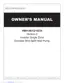 Preview: Owner's Manual