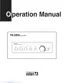 Preview: Operation Manual