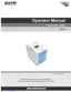 Preview: Operator's Manual