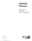 Preview: Owner's Manual