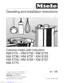 Preview: Operating And Installation Instruction