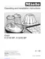 Preview: Operating And Installation Instructions