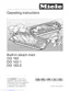 Preview: Operating Instructions