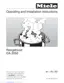 Preview: Operating And Installation Instructions