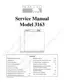 Preview: Service Manual