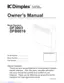 Preview: Owner's Manual