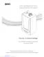 Preview: User's Operating Instructions & Important Warranty Information