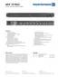 Preview: Specification Sheet