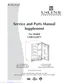 Preview: Service And Parts Manual Supplement