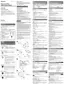 Preview: Operating Instructions