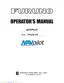 Preview: Operator's Manual