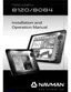 Preview: Installation And Operation Manual