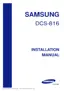 Preview: Installation Manual