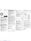 Preview: Instruction Manual And  Warranty Information