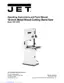 Preview: Operating Instructions And Parts Manual