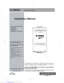 Preview: Installation Manual