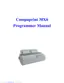 Preview: Programmer's Manual
