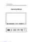 Preview: Operating Manual